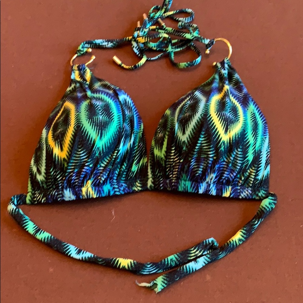 Laundry By Shelli Segal Multicolor Bikini Top